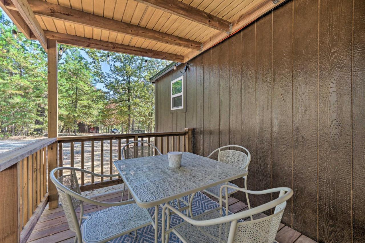 Stylish Cabin By Beavers Bend Hot Tub And Fire Pit Broken Bow Dış mekan fotoğraf